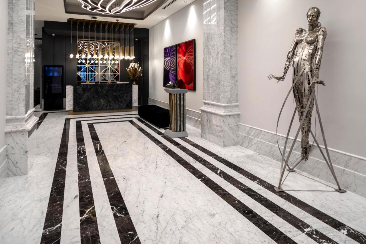 Wish More Hotel Sisli Provincia di Provincia di Istanbul Esterno foto Marble floor