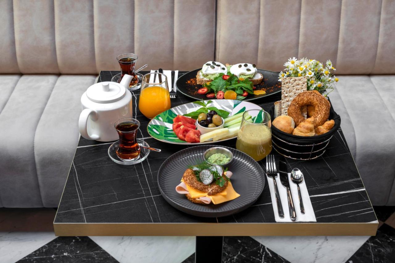 Wish More Hotel Sisli Provincia di Provincia di Istanbul Esterno foto Turkish breakfast